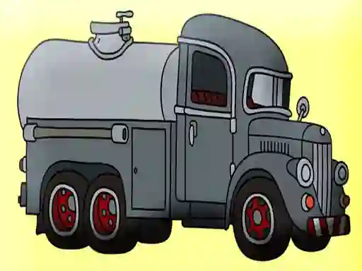 Spēle Tank Trucks Coloring online
