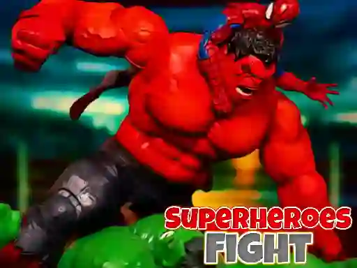 Spēle Superheroes Fight online
