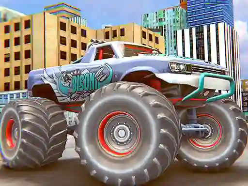 Spēle Monster Truck Stunt Driving Simulation online