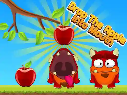 Spēle Drop The Apple Into Mouth online