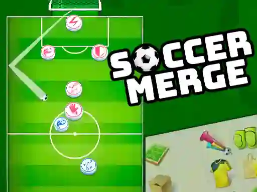 Spēle Soccer Merge online