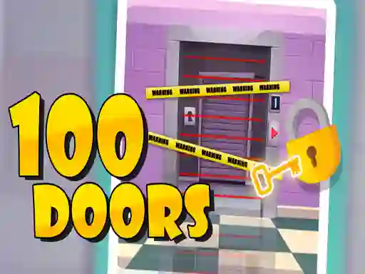 Spēle 100 Doors online