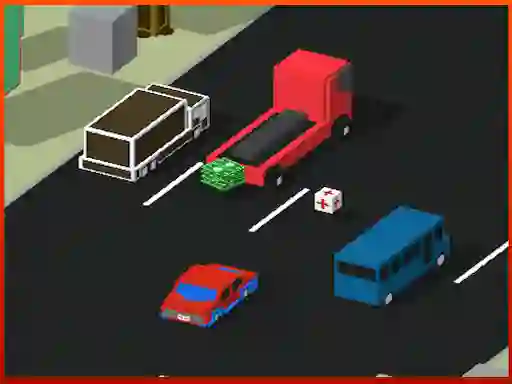 Spēle Blocky Traffic Racer online