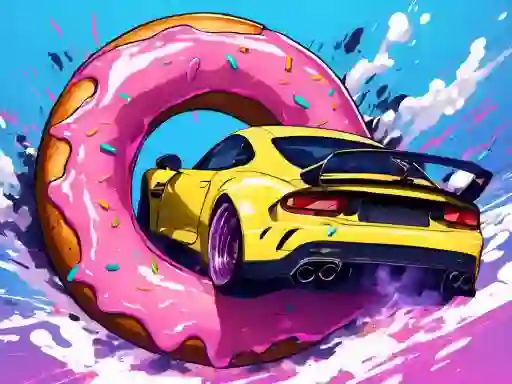 Spēle Roof Car Stunt online