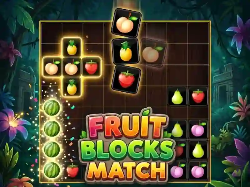 Spēle Fruit Blocks Match online