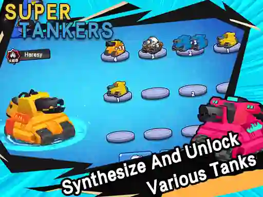 Spēle Super Tankers online