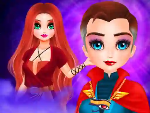 Spēle Lady Strange and Ruby Witch online