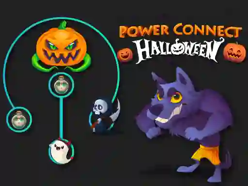 Spēle Power Connect Halloween online
