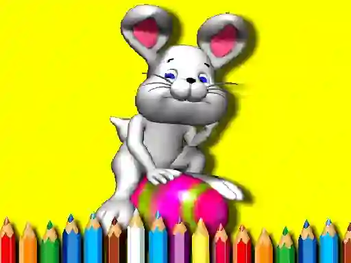 Spēle Back To School: Easter Coloring Book online
