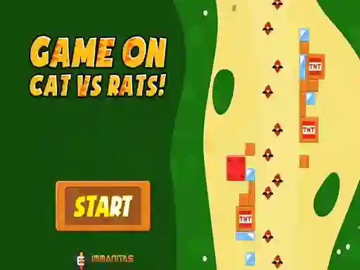Spēle Game On Cat vs Rats! online