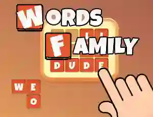 Spēle Words Family online