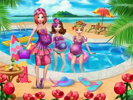 Spēle Moms Summer Break online