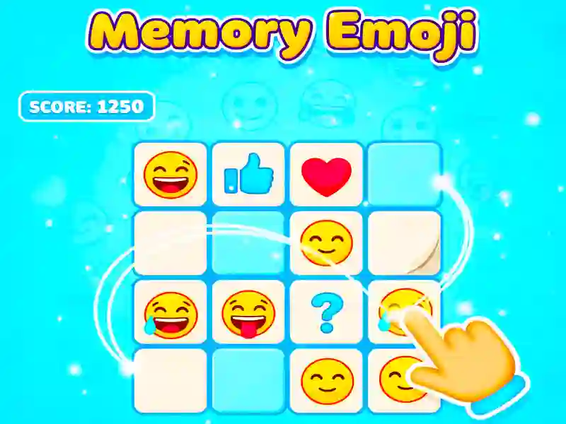 Spēle Memory Emoji online