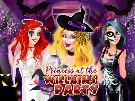 Spēle Princess At The Villains Party online