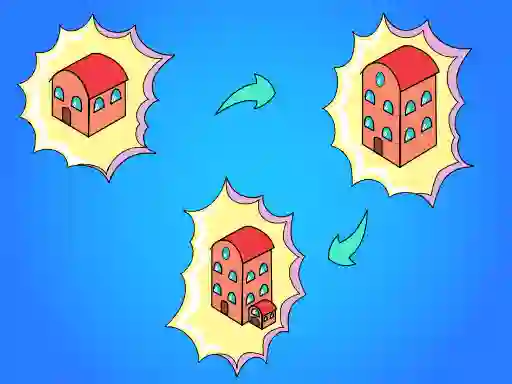 Spēle Idle Merge City online