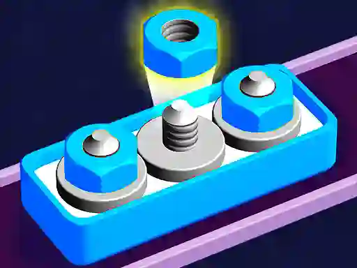 Spēle Nuts Stack Sort: Nuts & Bolts online