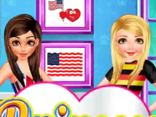 Spēle Princess Nation Lovers online