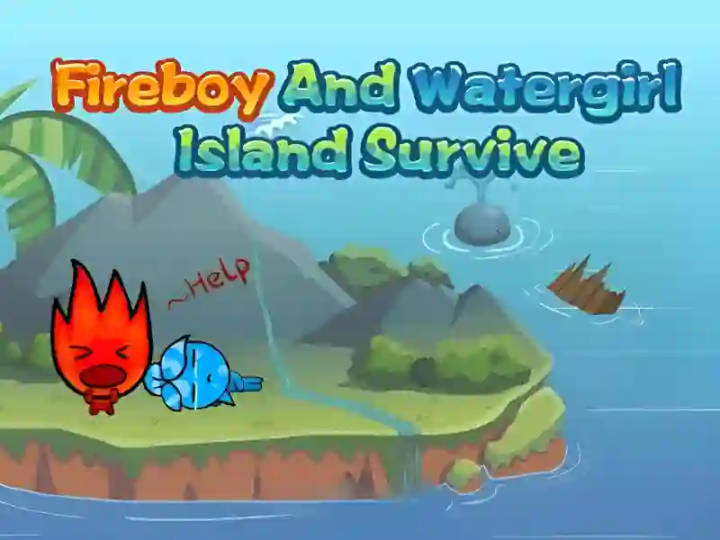 Spēle Fireboy and Watergirl Island Survive online