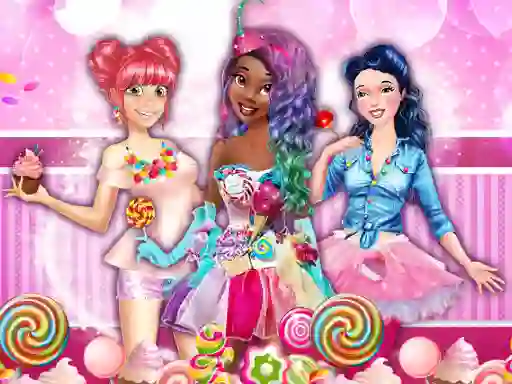 Spēle Sweet Party With Princesses online
