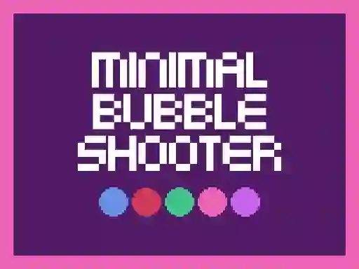 Spēle Minimal Bubble Shooter online