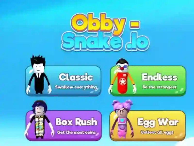 Spēle Obby - Snake .Io online
