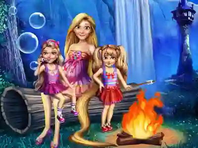 Spēle Gorgeous Twins Spring Camp online