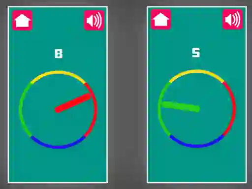 Spēle Colorful Clock online