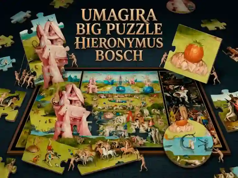 Spēle Umaigra big Puzzle Hieronymus Bosch online