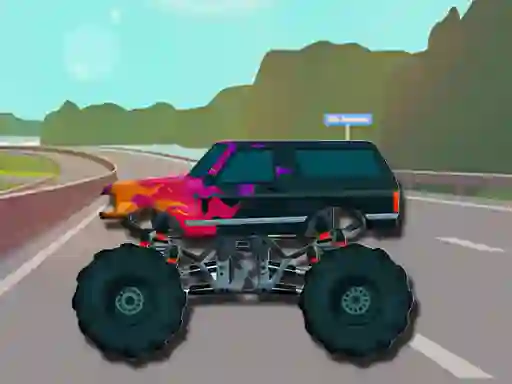 Spēle Extreme Monster Trucks Memory online