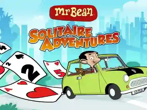 Spēle Mr Bean Solitaire Adventures online