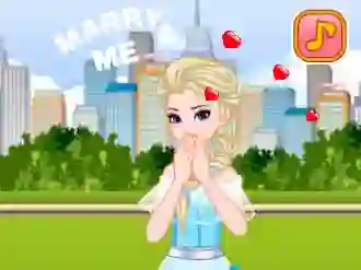 Spēle Perfect Proposal Elsa online
