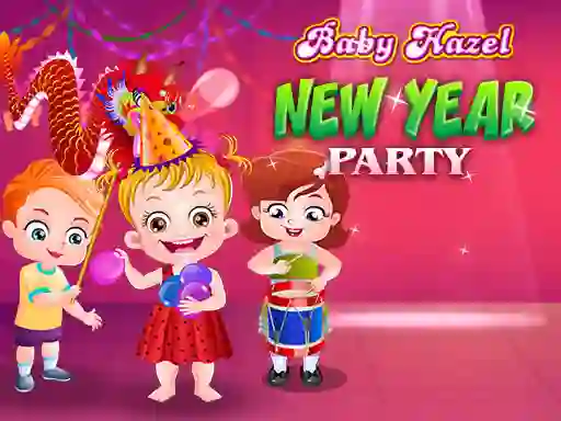 Spēle Baby Hazel New Year Party online