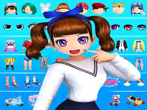Spēle Styledoll! - 3D Avatar maker online