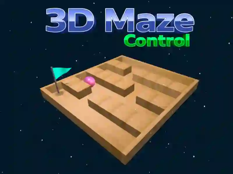 Spēle 3D Maze Control online