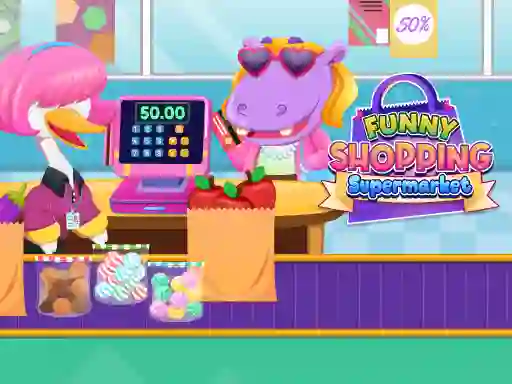 Spēle Funny Shopping Supermarket online