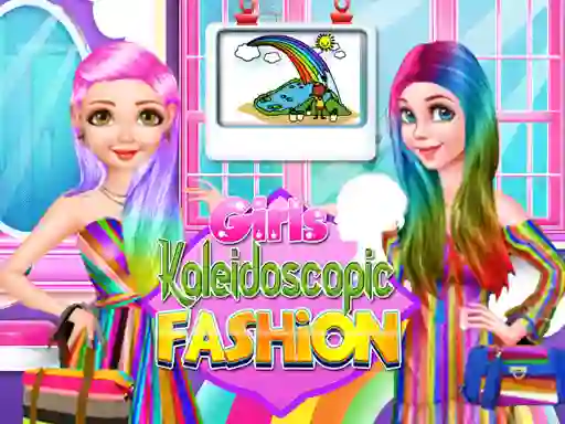 Spēle Girls Kaleidoscopic Fashion online