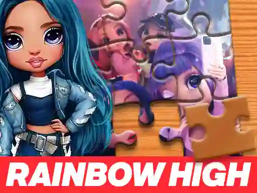 Spēle Rainbow High Jigsaw Puzzle online