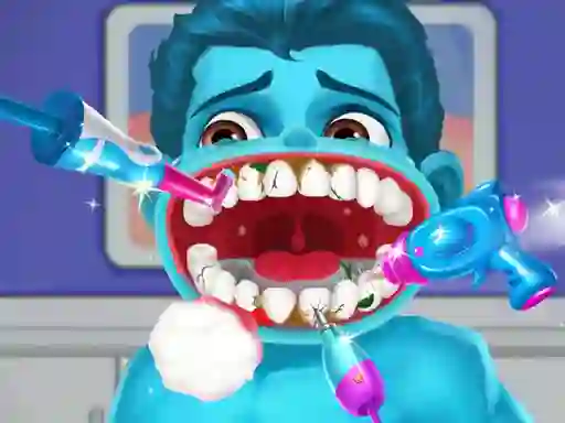 Spēle Superhero Dentist online