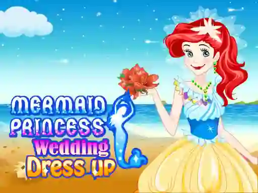 Spēle Mermaid princess wedding dress online
