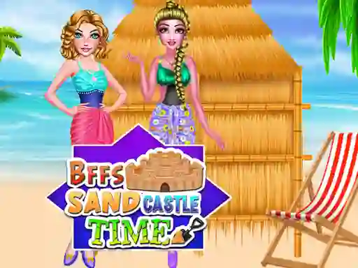 Spēle BFFs Sand Castle Time online