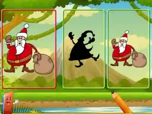 Spēle Santa Shadow Match online