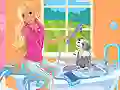 Spēle Barbie Pet Wash online