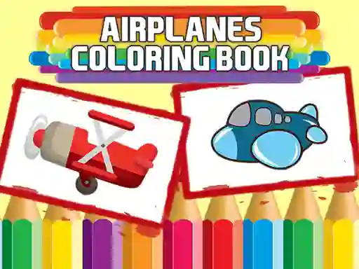 Spēle Airplanes Coloring Book online