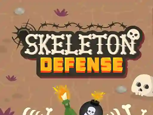Spēle Skeleton Defense online