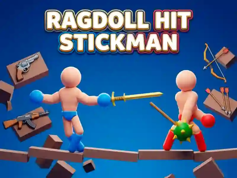 Spēle Ragdoll Hit Stickman online