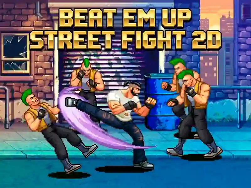 Spēle Beat Em Up Street Fight 2d online