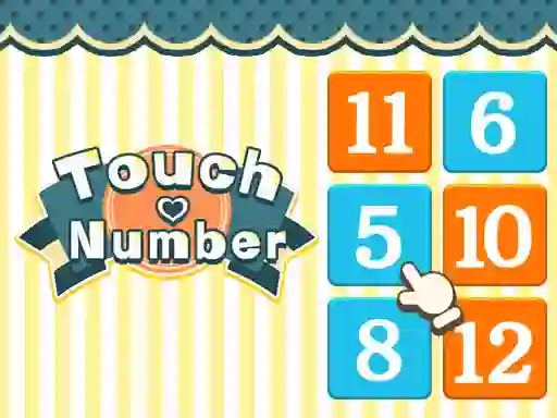 Spēle Touch Number online