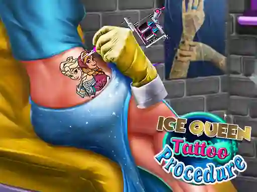 Spēle Ice Queen Tattoo Procedure online