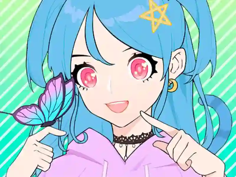 Spēle Anime Avatar Design online
