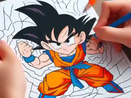 Spēle Anime Coloring Book online